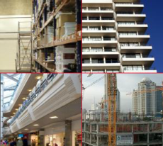 WAREHOUSES - RESIDENTIAL TOWERS - RETAIL OUTLETS - CONSTRUCTION SITES